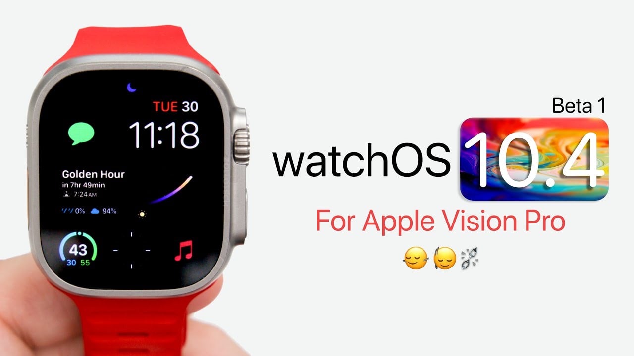 More Details on Apple’s watchOS 10.4 (Video)