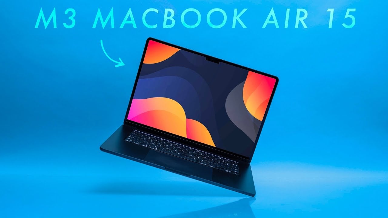 15 inch M3 MacBook Air vs 14 inch MacBook Pro (Video)