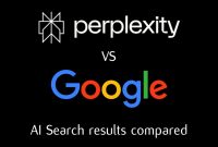 Perplexity vs Google AI search results compared