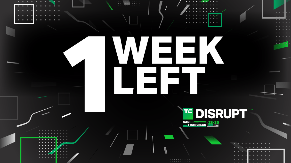 Only 7 days left to save ,000 on Disrupt passes