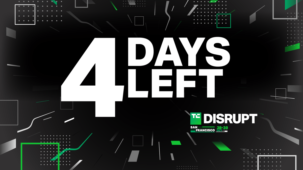 Chirp alert! 4 days left to save ,000 on Disrupt super early-bird tickets