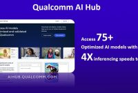 Qualcomm AI Hub with 75+ AI models showcased at MWC 2024