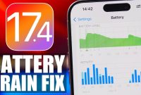 How to Fix iOS 17.4 Battery Drain