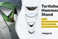 Turtlebug quick pitch travel hammock stand